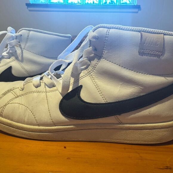 Nike Court Royale 2 Mid White Onyx Men's Shoes Size 9.5 - Picture 4 of 13
